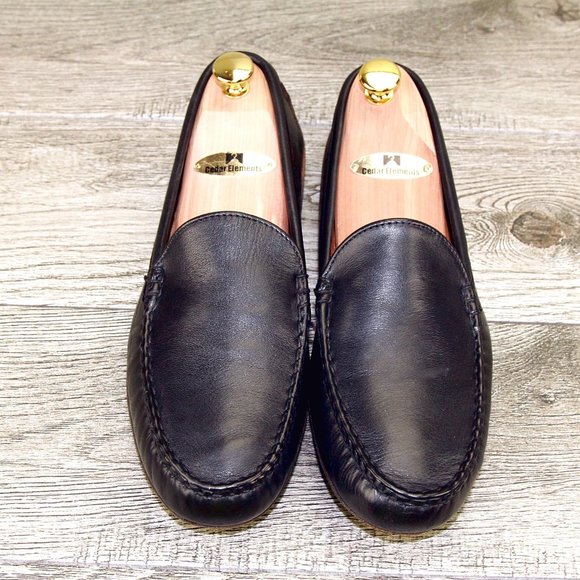 * NIB * $325 Allen Edmonds CASTINE Driving Shoe 8 D Black * new Cedar Trees Bags main image 10